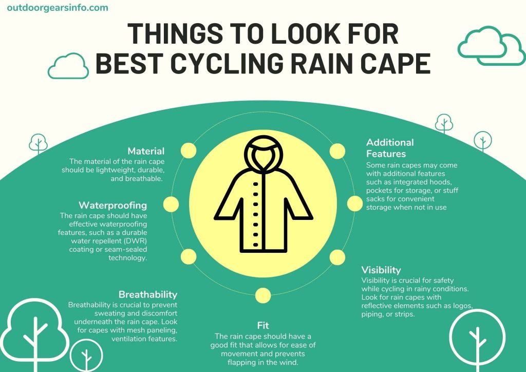 things to look for best cycling rain cape